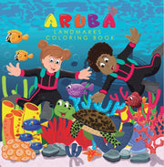 COLORING BK ARUBA LANDMARKS