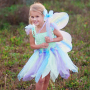 BUTTERFLY DRESS,WINGS & WAND