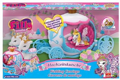 FILLY WEDDING GLITTER CARRIAGE