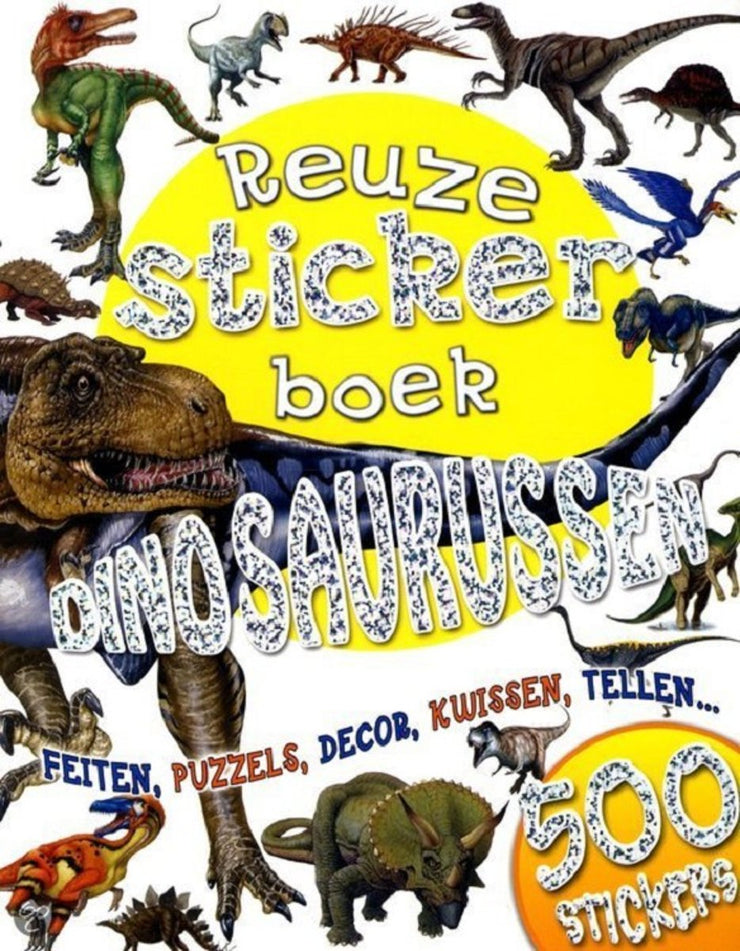 Stickerboek Dinosaurussen