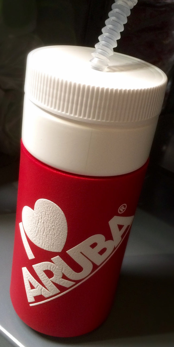 FOAM BOTTLE 32OZ I LOVE ARUBA