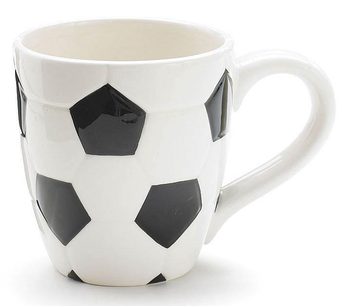 Ceramic Mug Soccer Ball