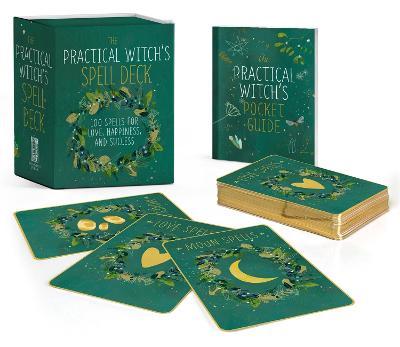 THE PRACTICAL WITCH'S SPELL DECK Miniature Editions - CERRIDWIN GREENLEAF