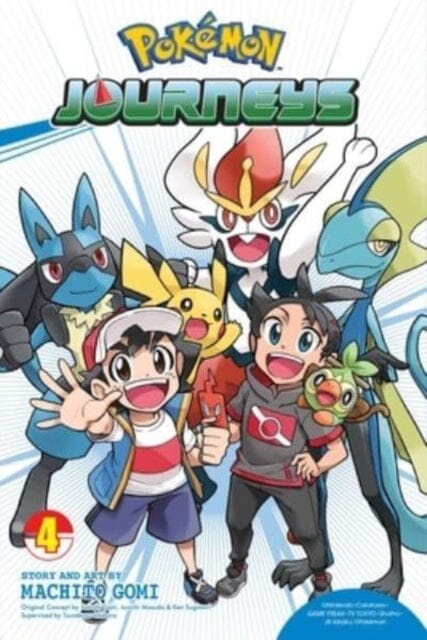 POKEMON JOURNEYS VOLUME 04 - MACHITO GOMI