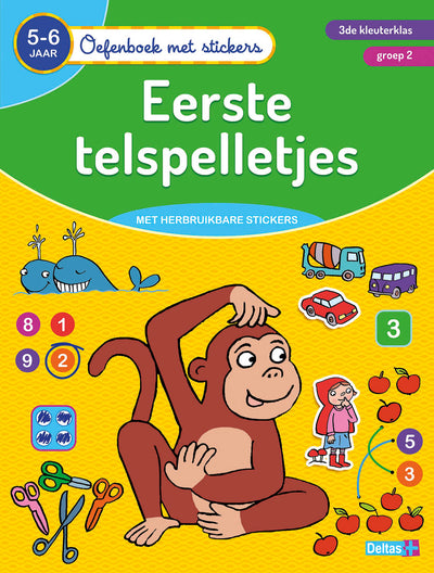 OEFENBOEK MET STICKERS TELSPEL