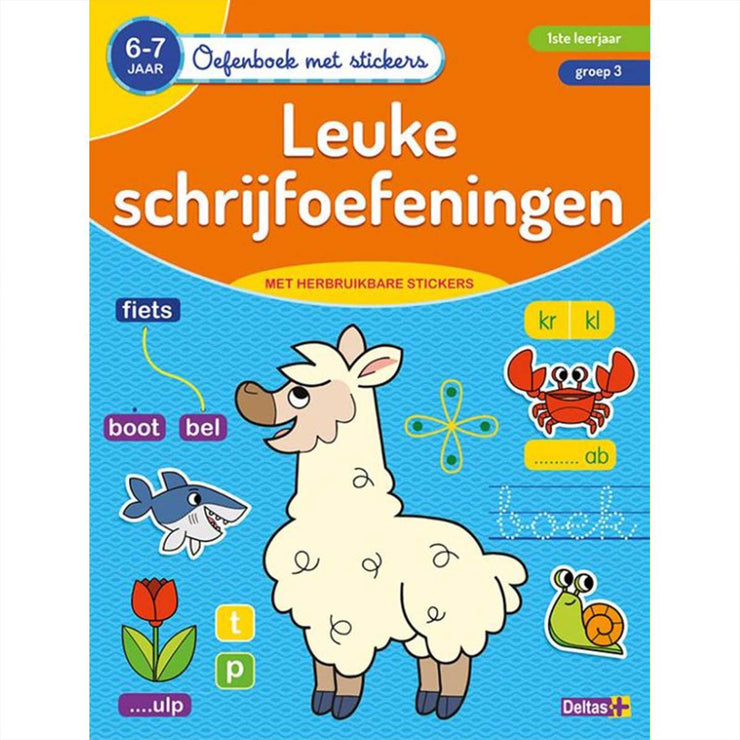 OEFENBOEK MET STICK LEUKE SCHRIFT