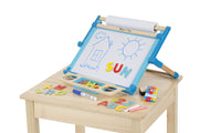 WOOD DOUBLE SIDED TABLE TOP EASEL