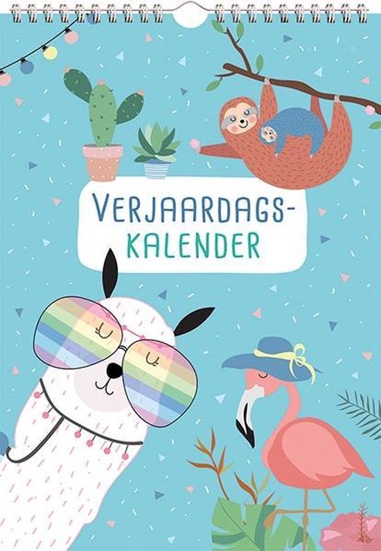 VERJAARDAGSKALENDER TRENDY ANIMALS