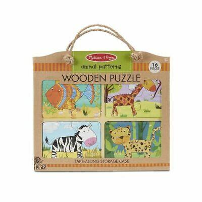 Animal Patterns Wooden Puzzle