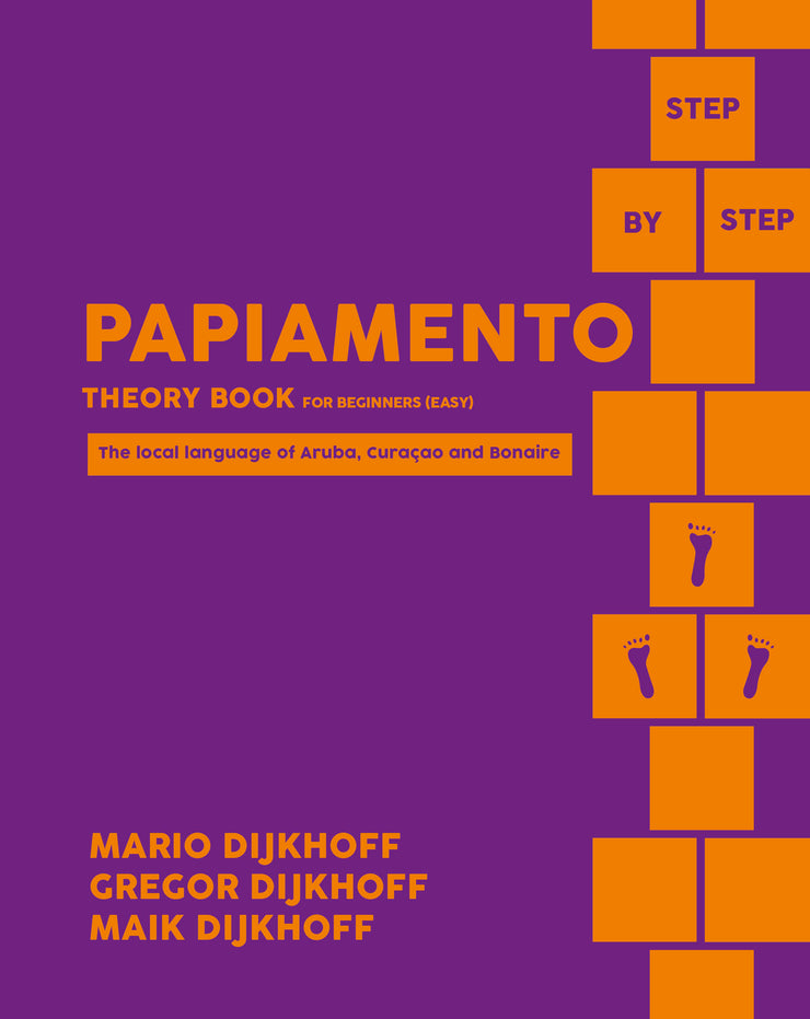 PAPIAMENTO STEP BY STEP SET: THEORY BOOK & COURSE BOOK - MARIO DIJKHOFF