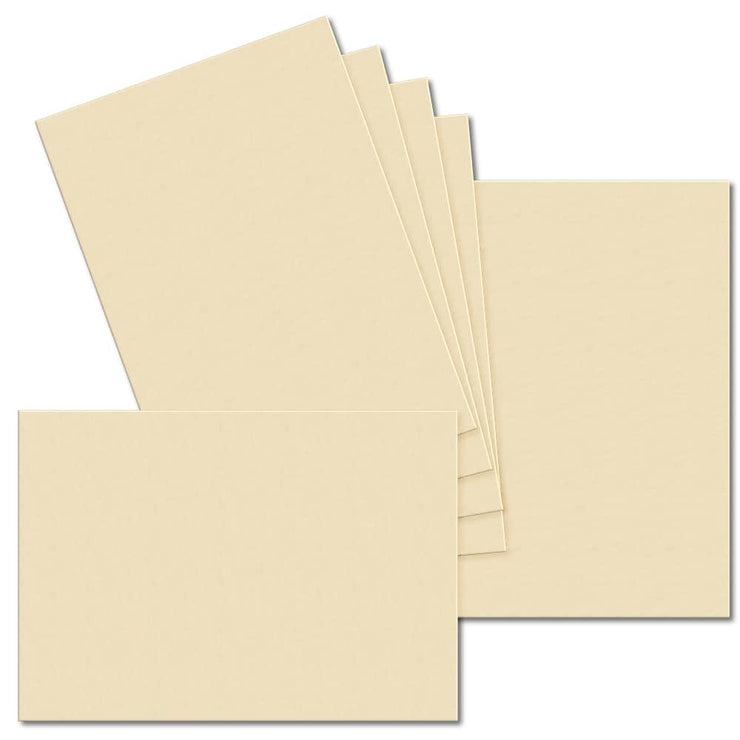 CREAM 110X155MM CARD PACK 25x