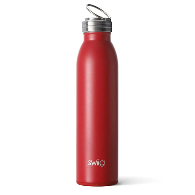 SWIG 20OZ BOTTLE-MATTE CRIMSON