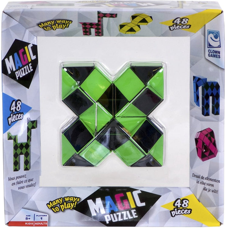 Clown Magic Puzzle 48DLG Green
