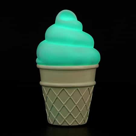 Top Trenz Ice Cream Cone LED Color Changing Lamp