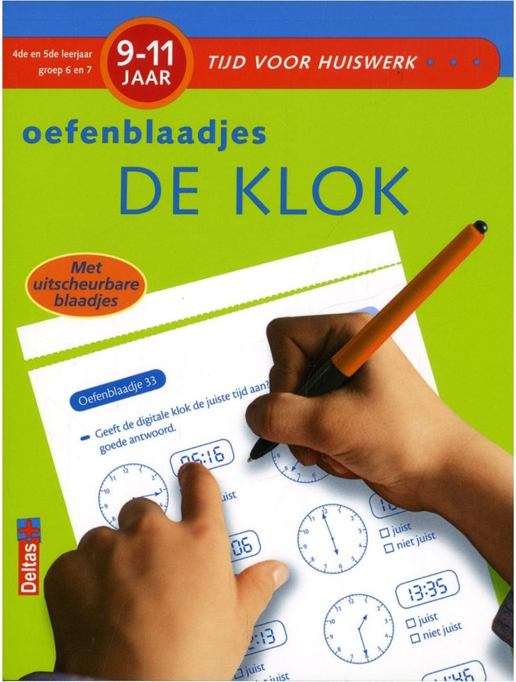 OEFENBLAADJES DE KLOK 9-11 JAAR