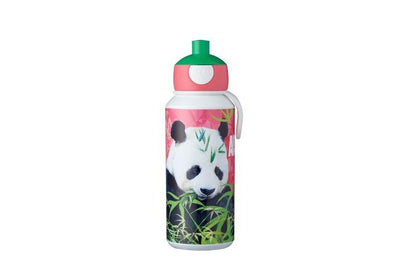 Drinking Bottle Pop-Up Campus Animal Planet Panda 400ml