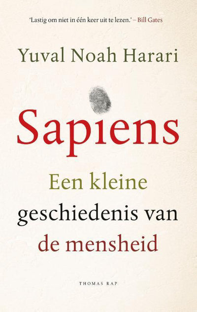 SAPIENS - NL ED. -YUVAL NOAH HARARI