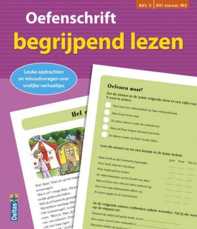 AVI5-M5: OEFENSCHRIFT BEGRIJPEND LEZEN GROEP AVI:5 AVI nieuw: M5