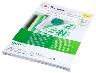 GBC A3 laminating pouch gloss 1x