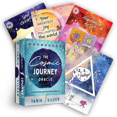 The Cosmic Journey Oracle: A 55-Card Deck and Journaling Guidebook  - YANIK SILVER