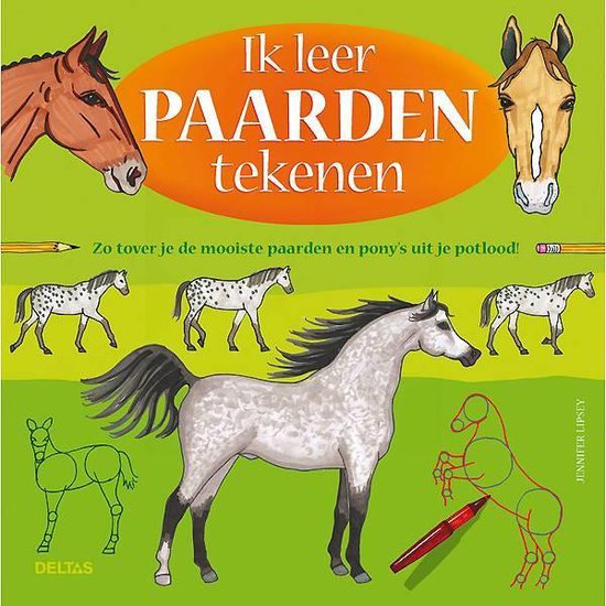 IK LEER PAARD TEKENEN