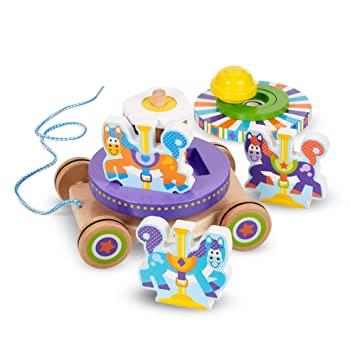 First Spinning Wooden Carousel