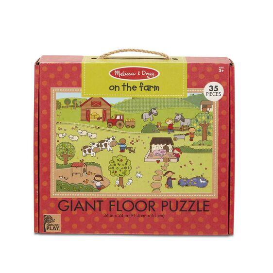 Giant Floor Puzzle On the Farm