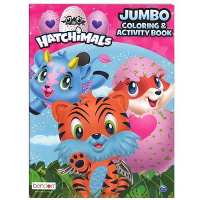 HATCHIMALS 96 PG COLORING BOOK