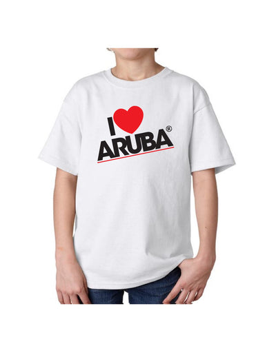 ILoveAruba Youth T-Shirt White