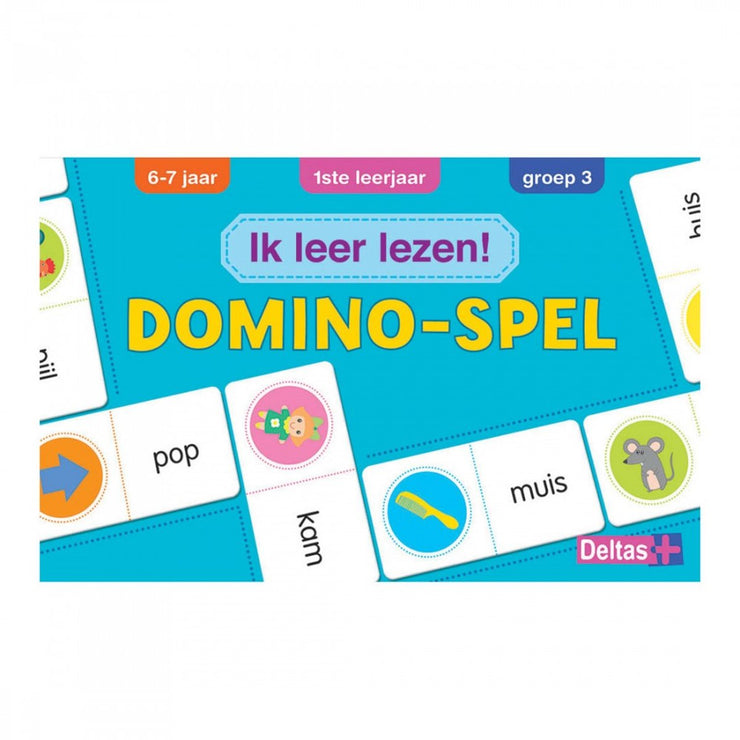 IK LEER LEZEN. DOMINOSPEL 6-7 JAAR