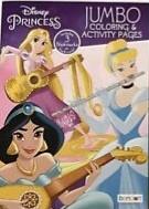 DISNEY PRINCESS JUMBO COLORING BOOK