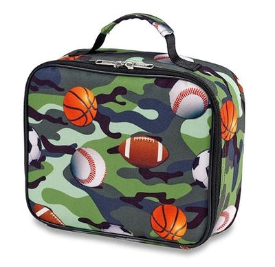 Top Trenz Camouflage Sports Insulated Lunch Box