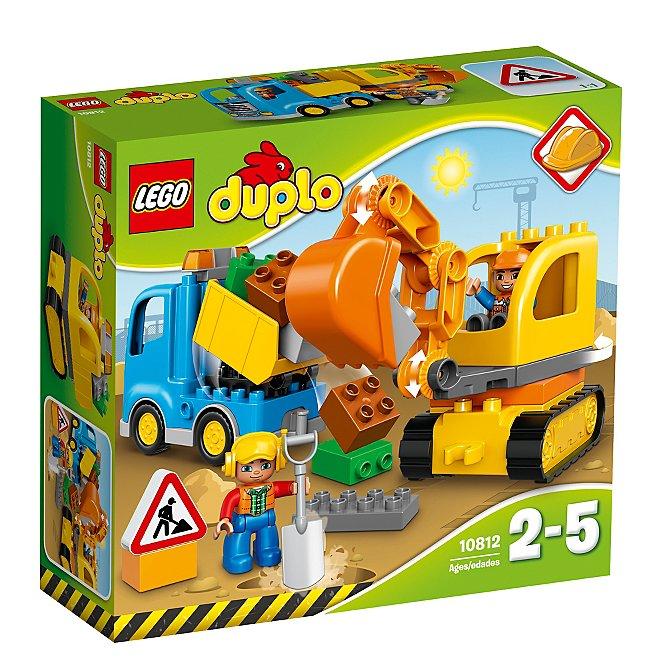 LEGO Duplo 10812 Truck & Tracked Excavator