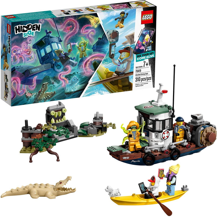 LEGO Hidden Side 70419 Wrecked Shrimp Boat