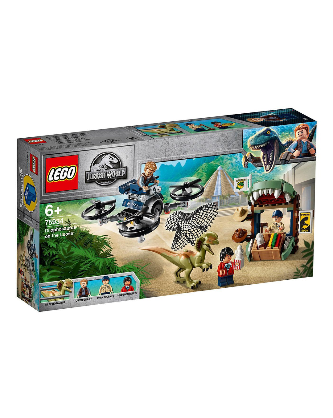 LEGO Jurassic World 75934 Dilophosaurus on The Loose – DeWit VanDorp