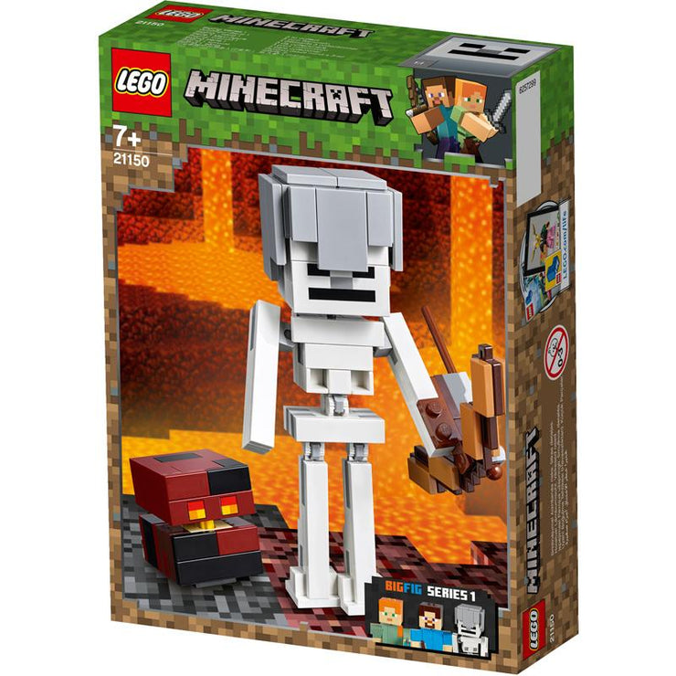 LEGO MineCraft 21150 Skeleton Bigfig with Magma Cube