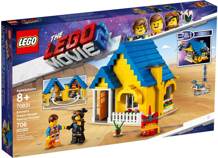LEGO The Lego Movie 2 70831 Emmet's Dream House/Rescue Rocket