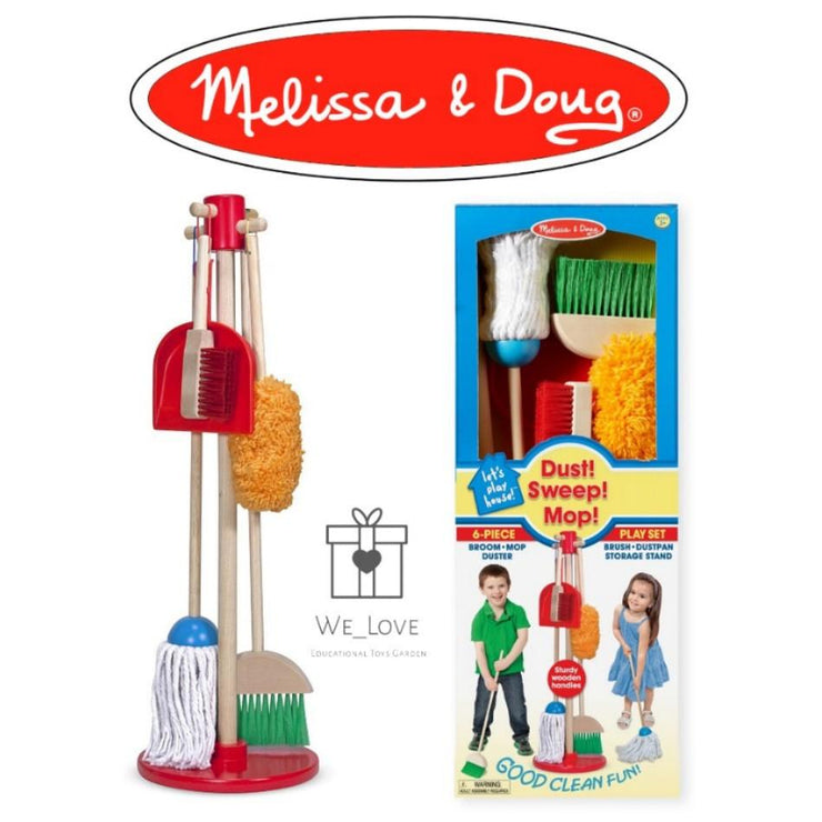 Let's Play House! Dust! Sweep! Mop!