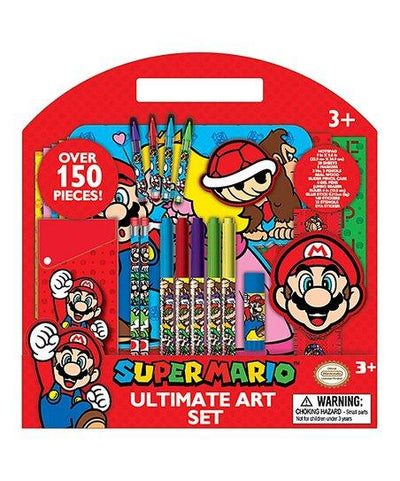 SUPER MARIO ULTIMATE ART SET + 150 PCS TRAY