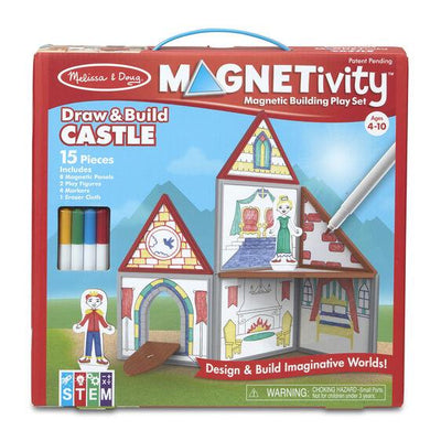 Magnetivity Draw & Build Castle