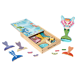 Mermaid Magnetic Dress-Up Playset