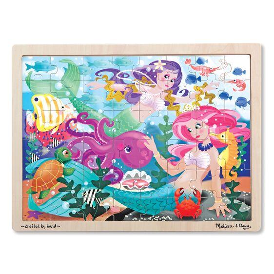 Mermaid Wooden Jigsaw Puzzle 48pc