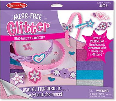 Mess-Free Glitter Headbands & Barretes