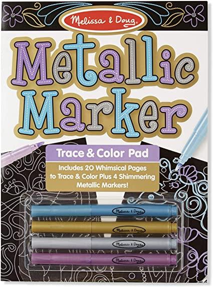 Metallic Marker Trace & Color Pad