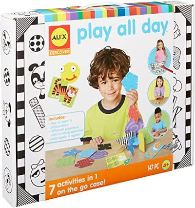 PLAY ALL DAY 7 ACTIVITIES IN 1 ON THE GO