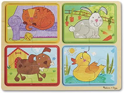 Playful Pals Wooden Puzzle