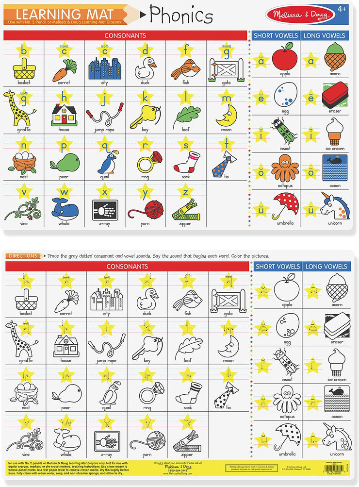 Phonics Write-A-Mat