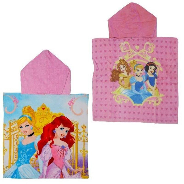 Princess Poncho Towel 50x100 Asst