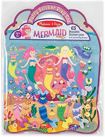 Puffy Sticker Play Set Mermaid