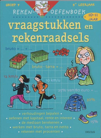 VRAAGSTUKKEN EN REKENRAADSELS 10-11 JAAR